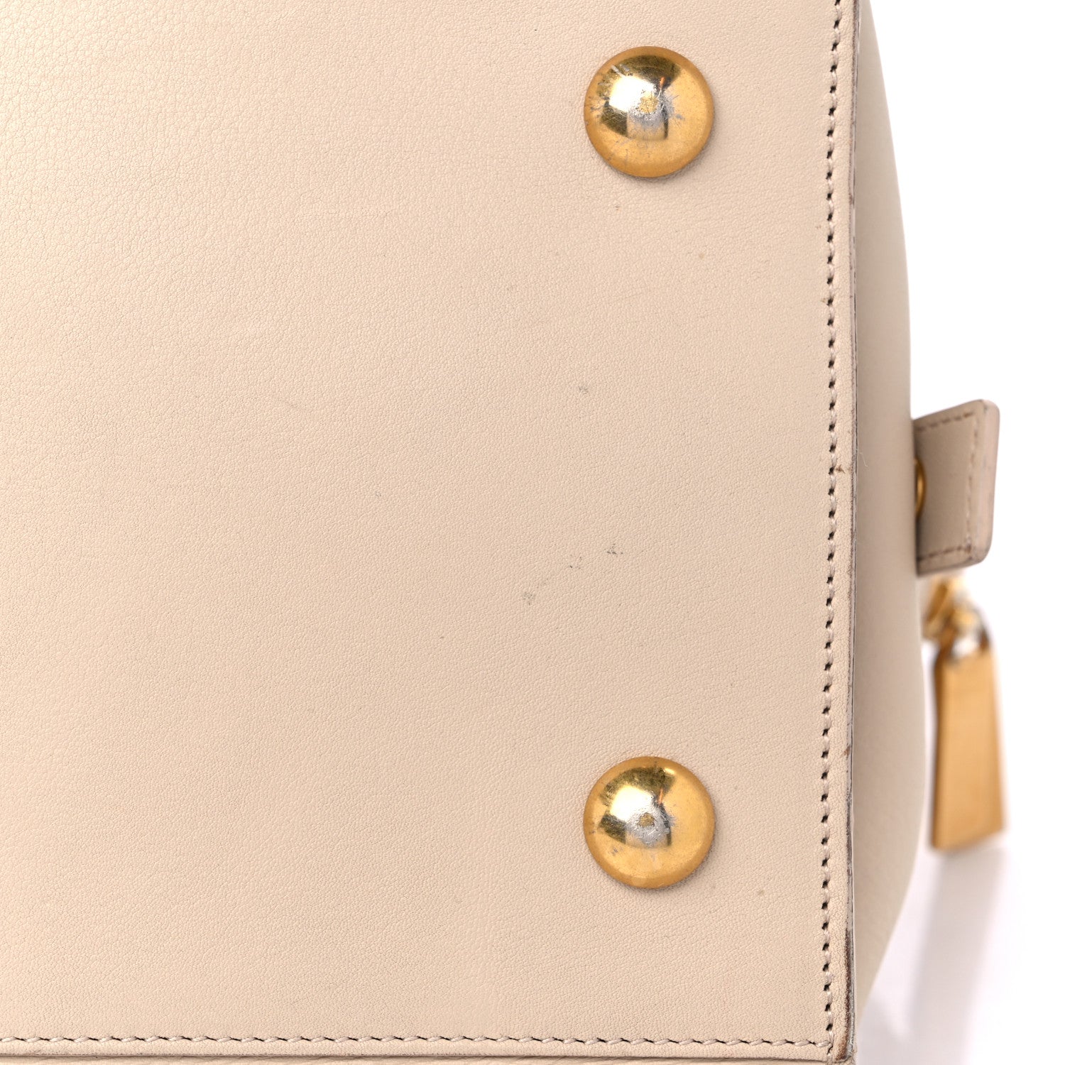 Saint Laurent Calfskin Medium Classic Y Cabas Beige 13 of 18