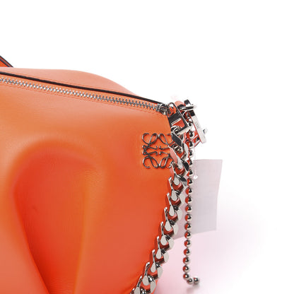 Loewe Calfskin Mini Punk Elephant Crossbody Bag Orange 7 of 10