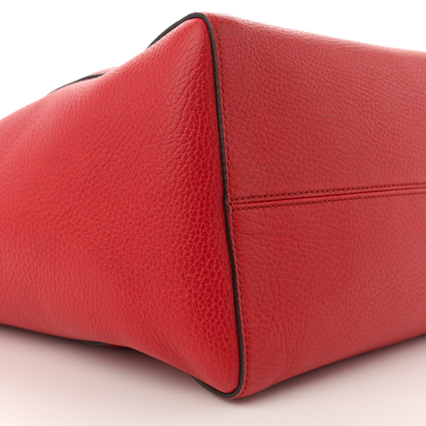 Dollar Calfskin Medium Swing Tote Red
