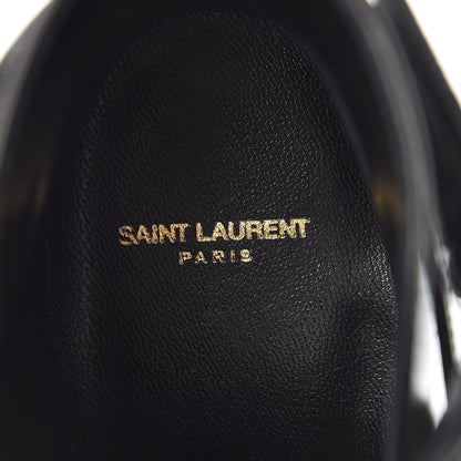 Saint Laurent Smooth Jodhpur Calfskin Blake 40 Ankle Boots 38 Black 7 of 9