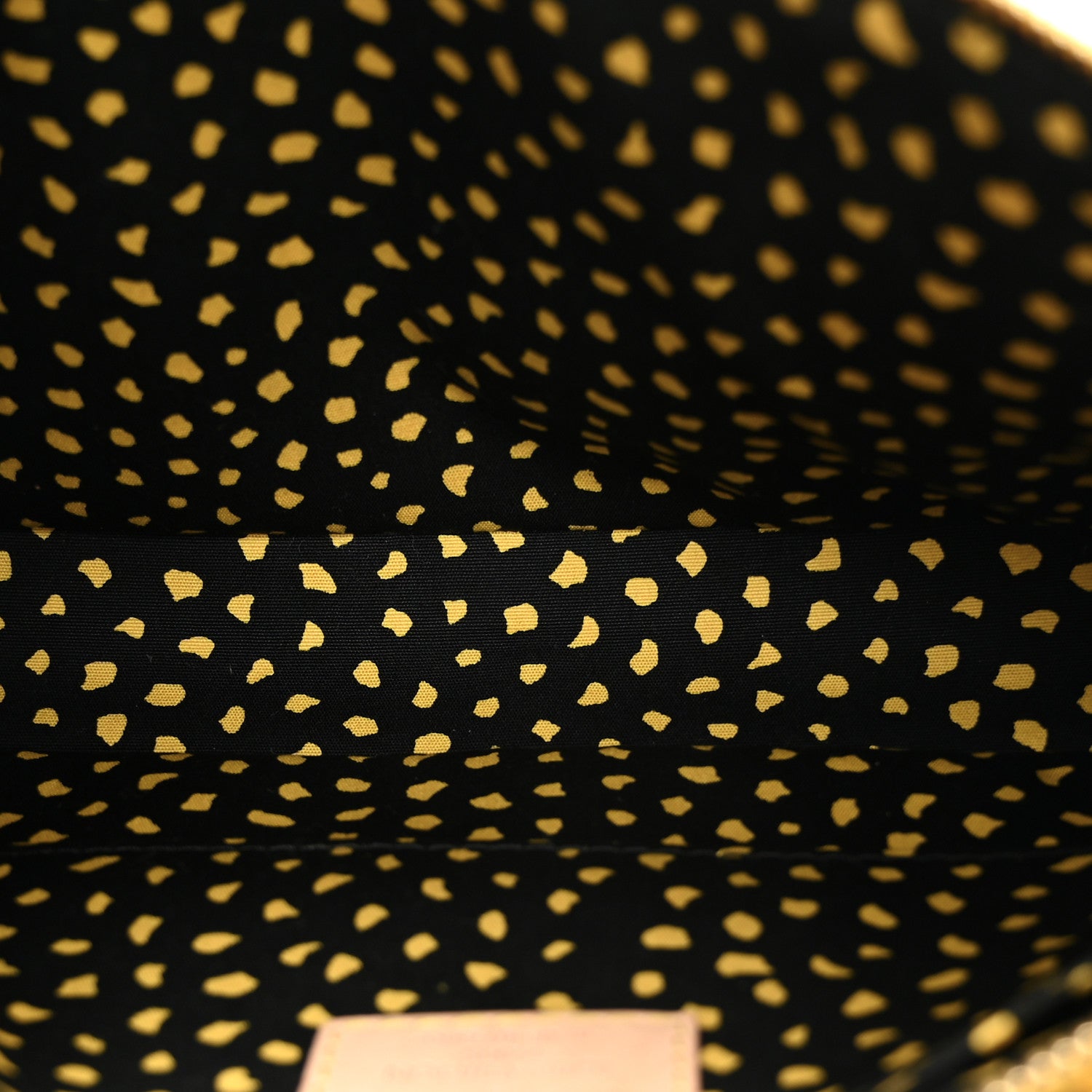 Louis Vuitton Vernis Kusama Infinity Dots Pochette Accessories Yellow 5 of 10