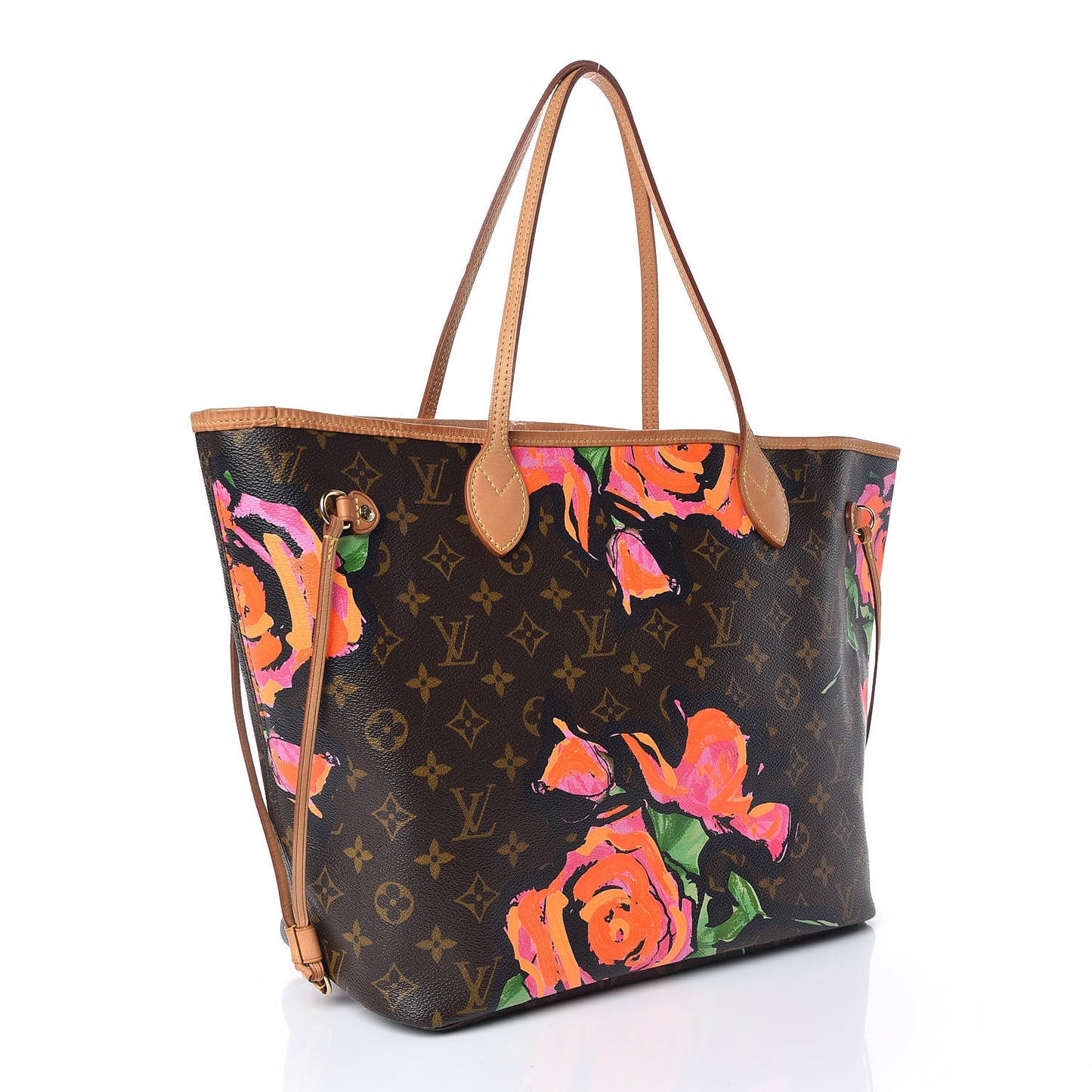 Monogram Roses Neverfull MM