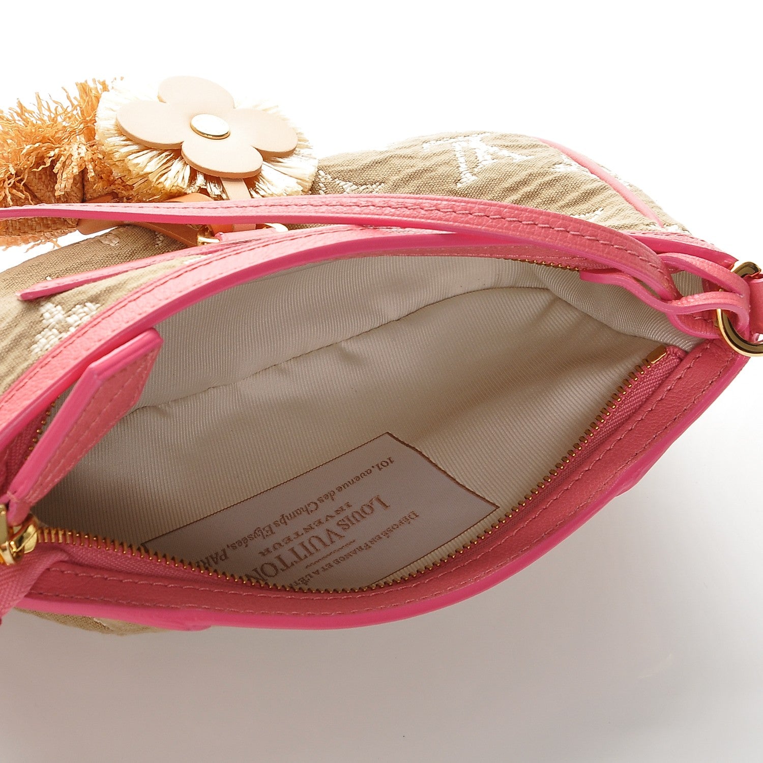 Louis Vuitton Monogram Sabbia Pochette Accessories Rose 5 of 7