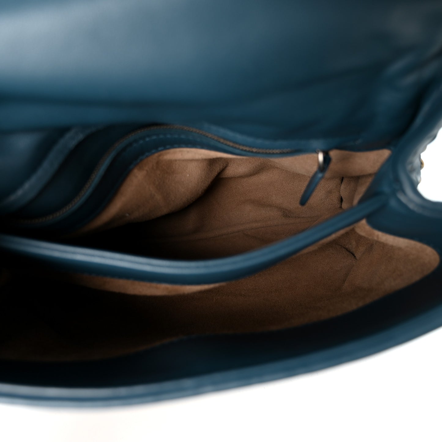 Nappa Intrecciato Baby Olimpia Shoulder Bag Mallard