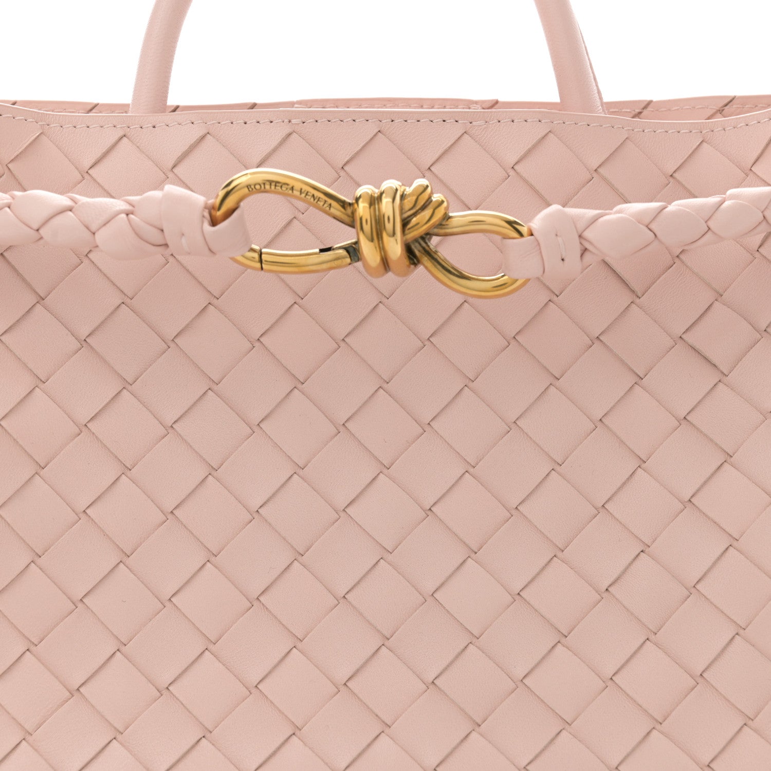 Bottega Veneta Nappa Intrecciato Medium Andiamo Shoulder Bag Lotus 7 of 10