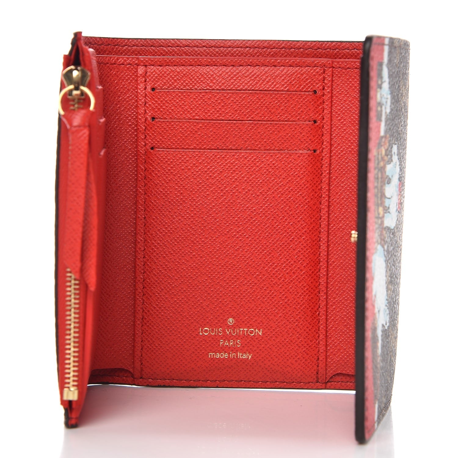 Louis Vuitton Monogram 2017 Christmas Animation Victorine Wallet 5 of 8