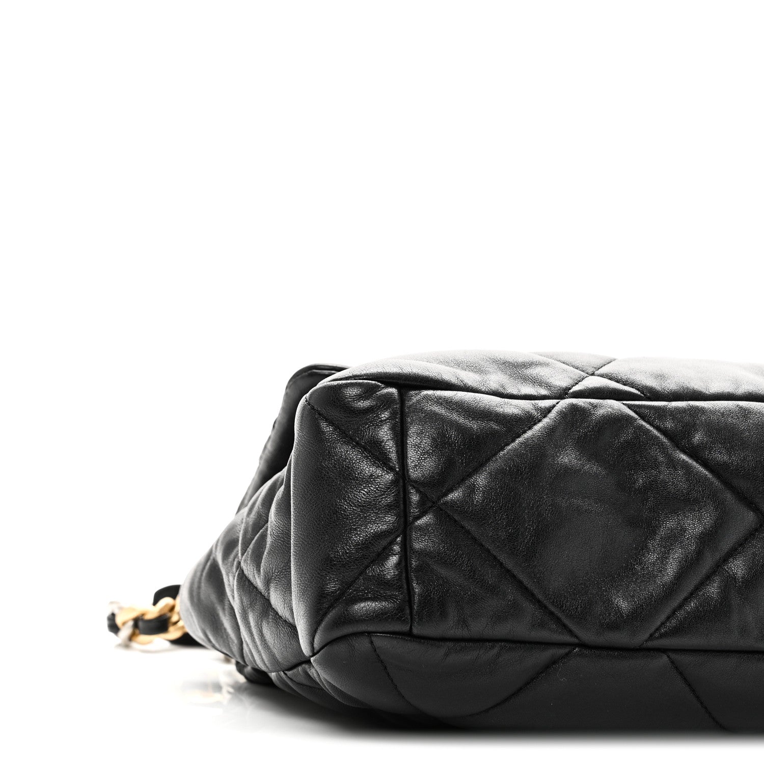 Chanel Lambskin Quilted Large Chanel 19 Flap Black 9 of 10