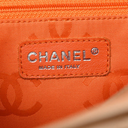 Chanel Calfskin Quilted Small Cambon Multipocket Reporter Beige 6 of 10