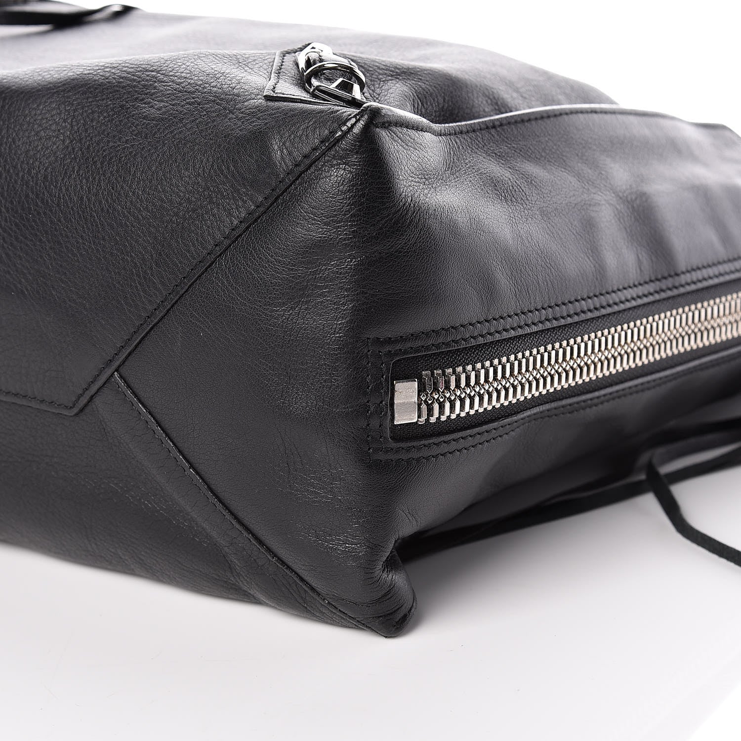 Balenciaga Veau Papier A5 Zip Around Tote Black 9 of 13