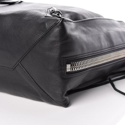 Balenciaga Veau Papier A5 Zip Around Tote Black 9 of 13