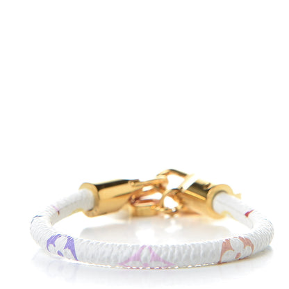 Louis Vuitton Monogram Multicolor Luck It Bracelet 17 White 3 of 4
