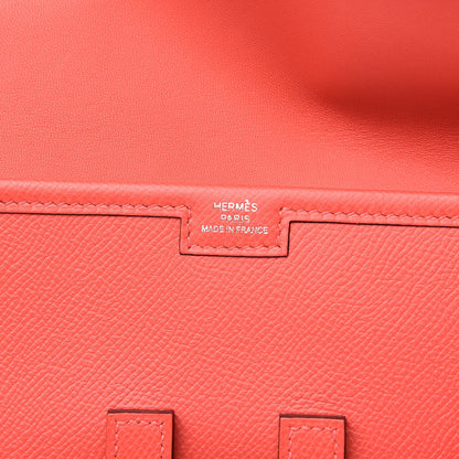 Hermes Epsom Jige Elan 29 Clutch Rose Jaipur 6 of 10