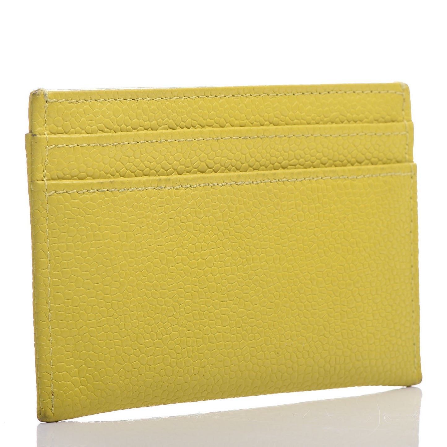 Caviar CC Timeless Card Holder Yellow