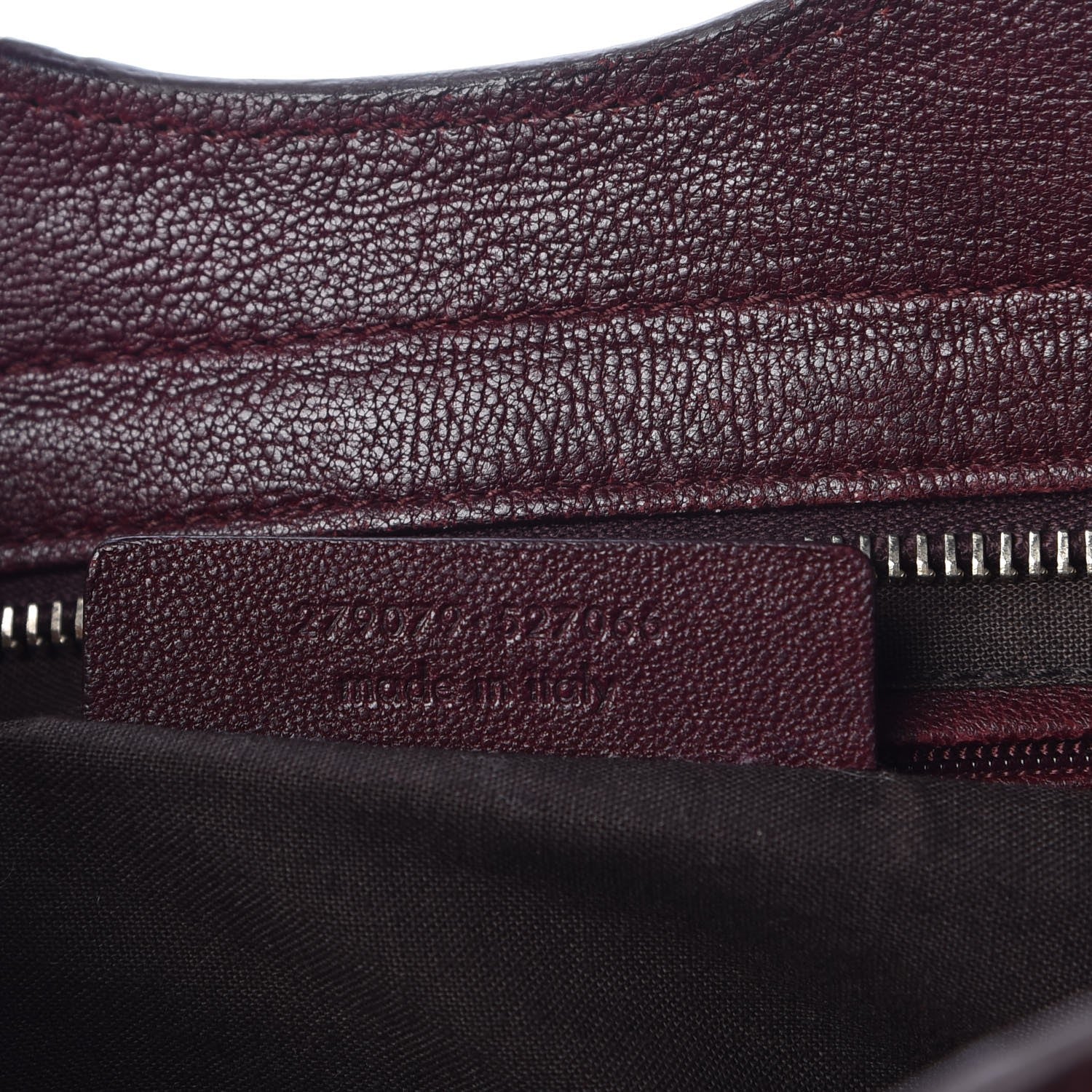 Saint Laurent Sheepskin Large Cabas ChYc Plum 7 of 7