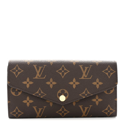 Louis Vuitton Monogram Sarah Wallet NM 1 of 8