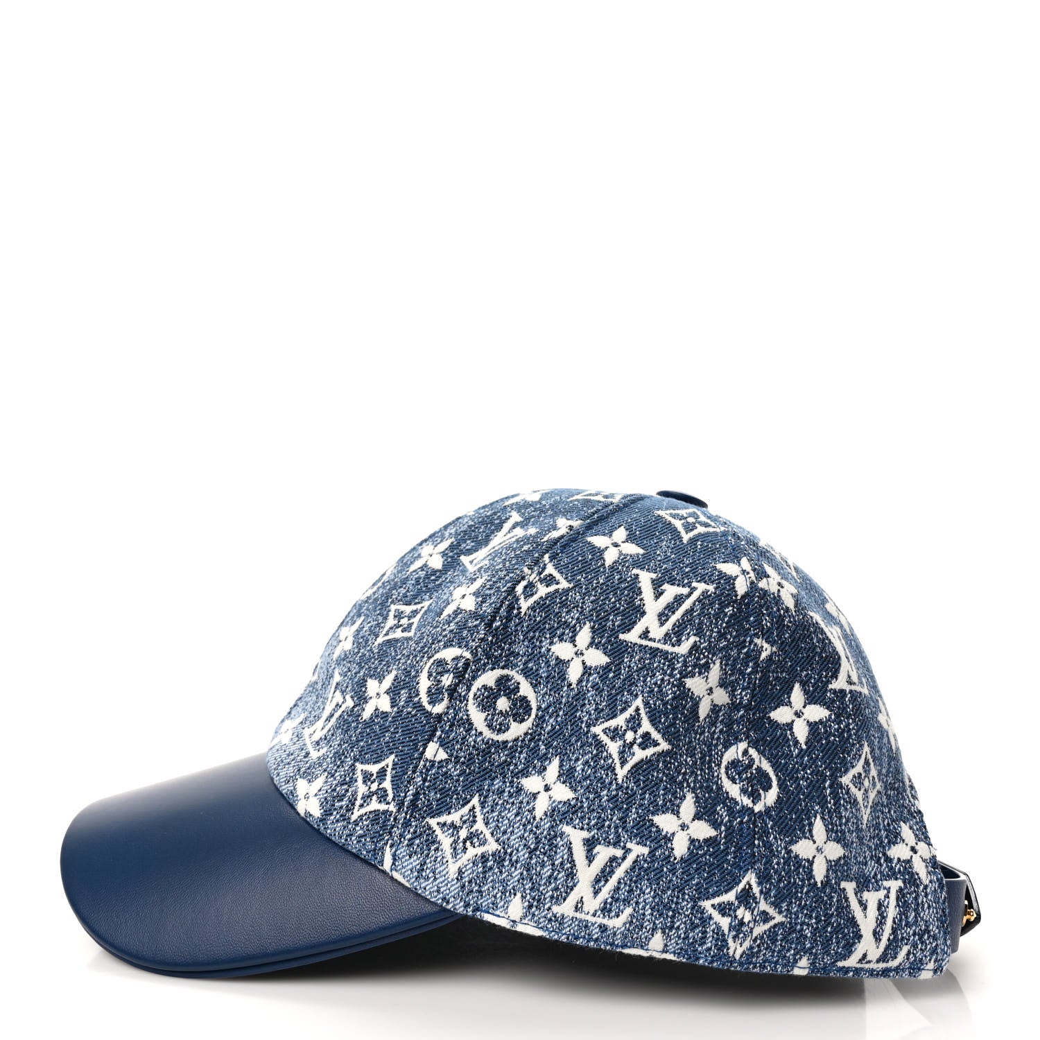 Louis Vuitton Monogram Jacquard Cap M Blue 4 of 8