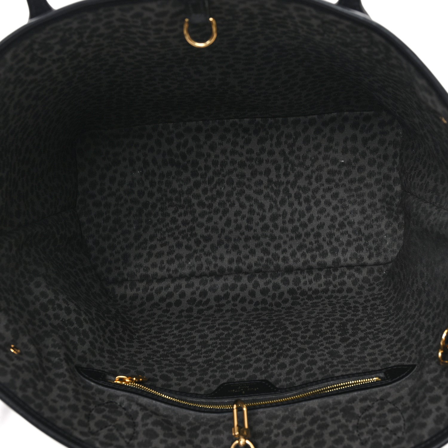 Louis Vuitton Monogram Giant Wild at Heart Neverfull MM Black 6 of 11