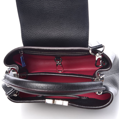 Louis Vuitton Taurillon Capucines BB Black 5 of 9