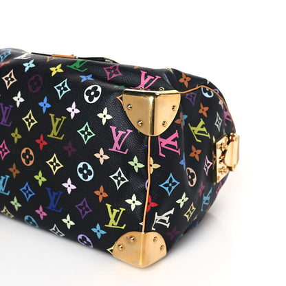 Louis Vuitton Monogram Multicolor Speedy 30 Black 7 of 7