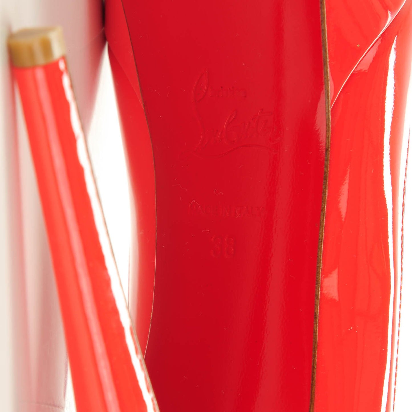 Patent Banana 140 Pumps 38 Corail