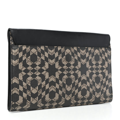 Gucci GG Supreme Monogram Caleido Print Clutch Black 2 of 10