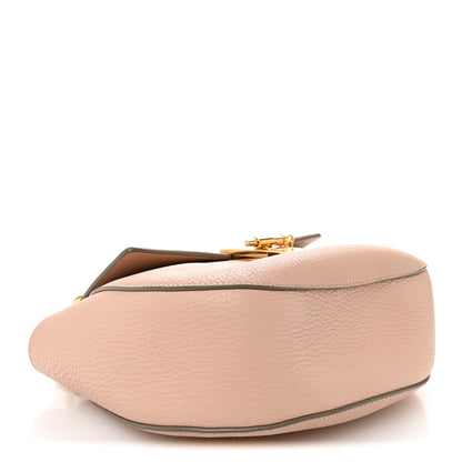 Chloe Grained Lambskin Drew Shoulder Bag Cement Pink 4 of 10