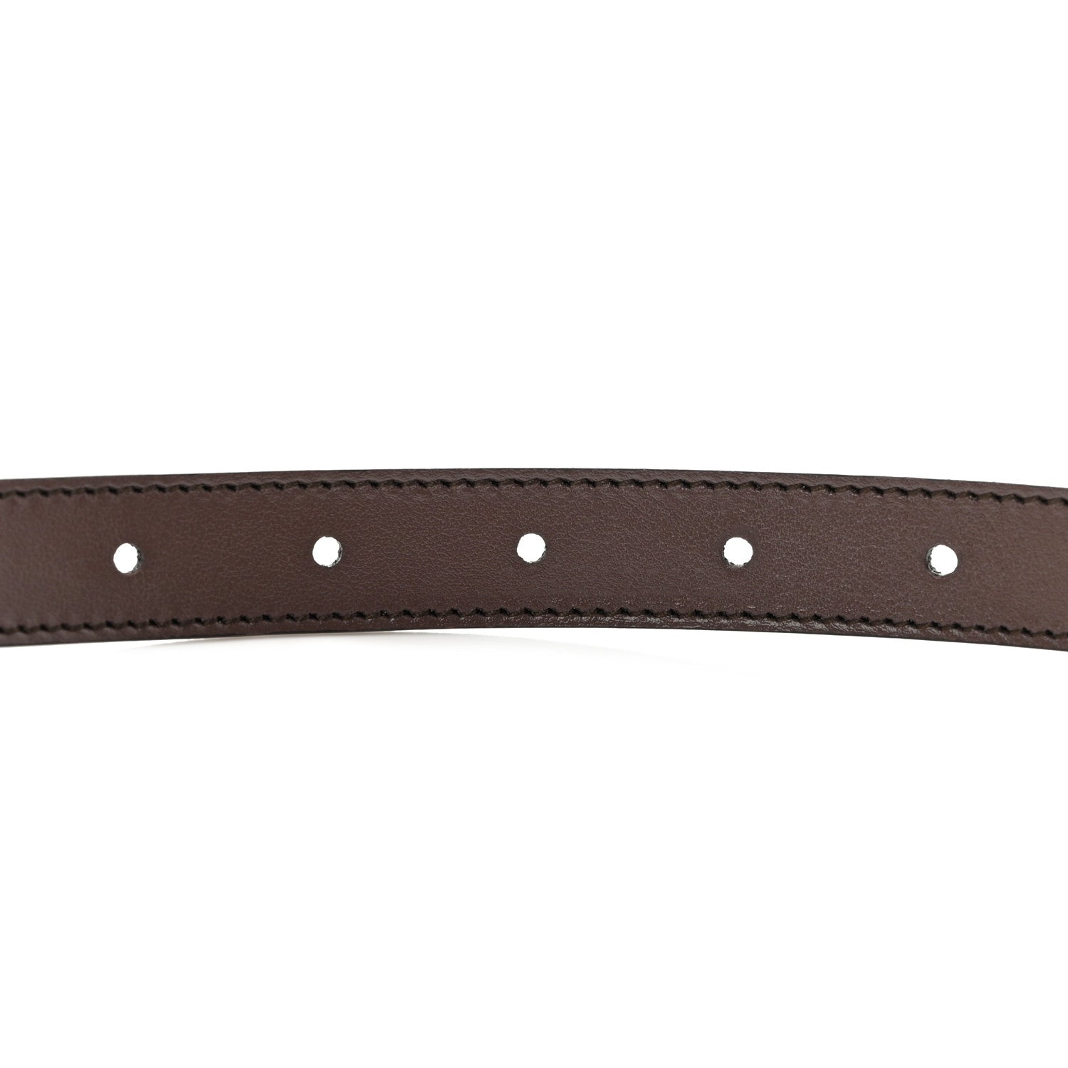 Gucci Calfskin GG Supreme Monogram Double G Reversible 20mm Belt 95 38 Beige New Acero 5 of 6