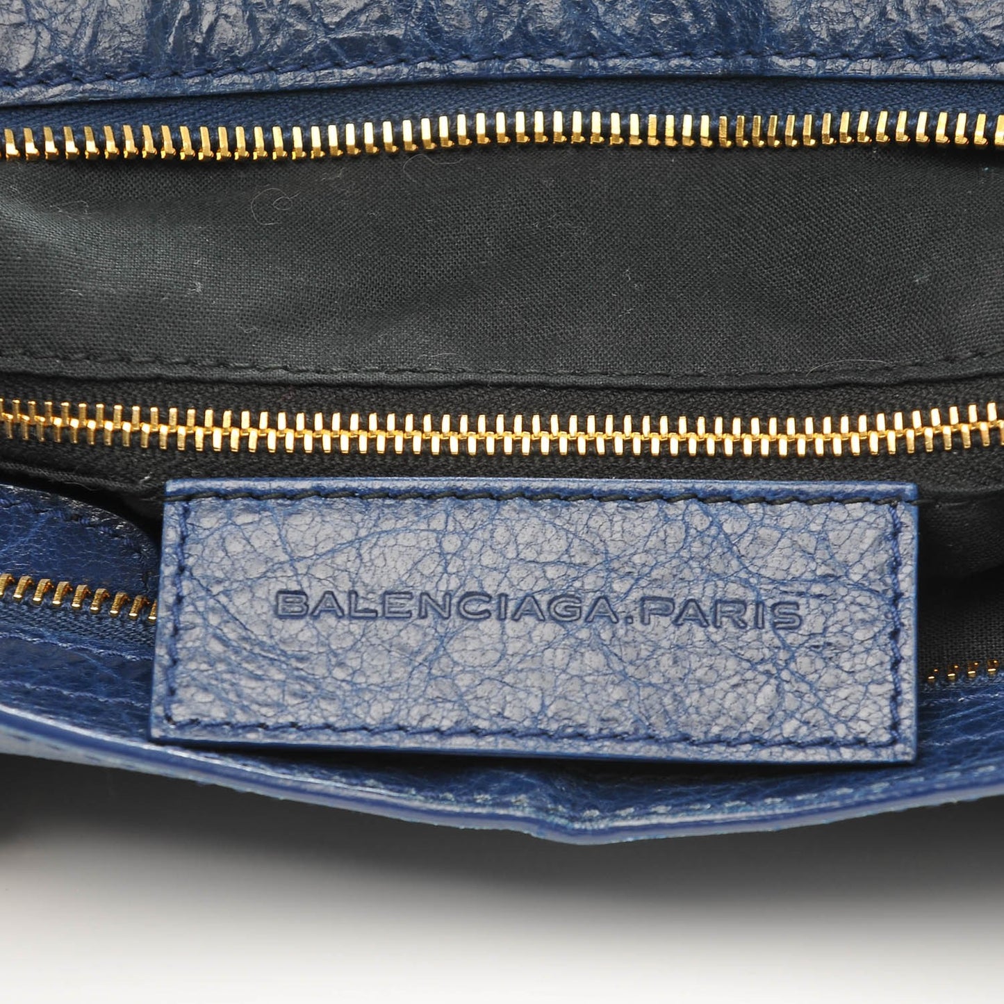 Agneau Giant 12 Gold Hardware Town Bleu Mineral