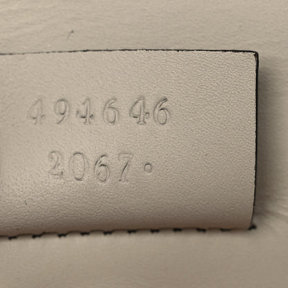 Gucci Calfskin Super Mini Sylvie Chain Shoulder Bag White 7 of 9
