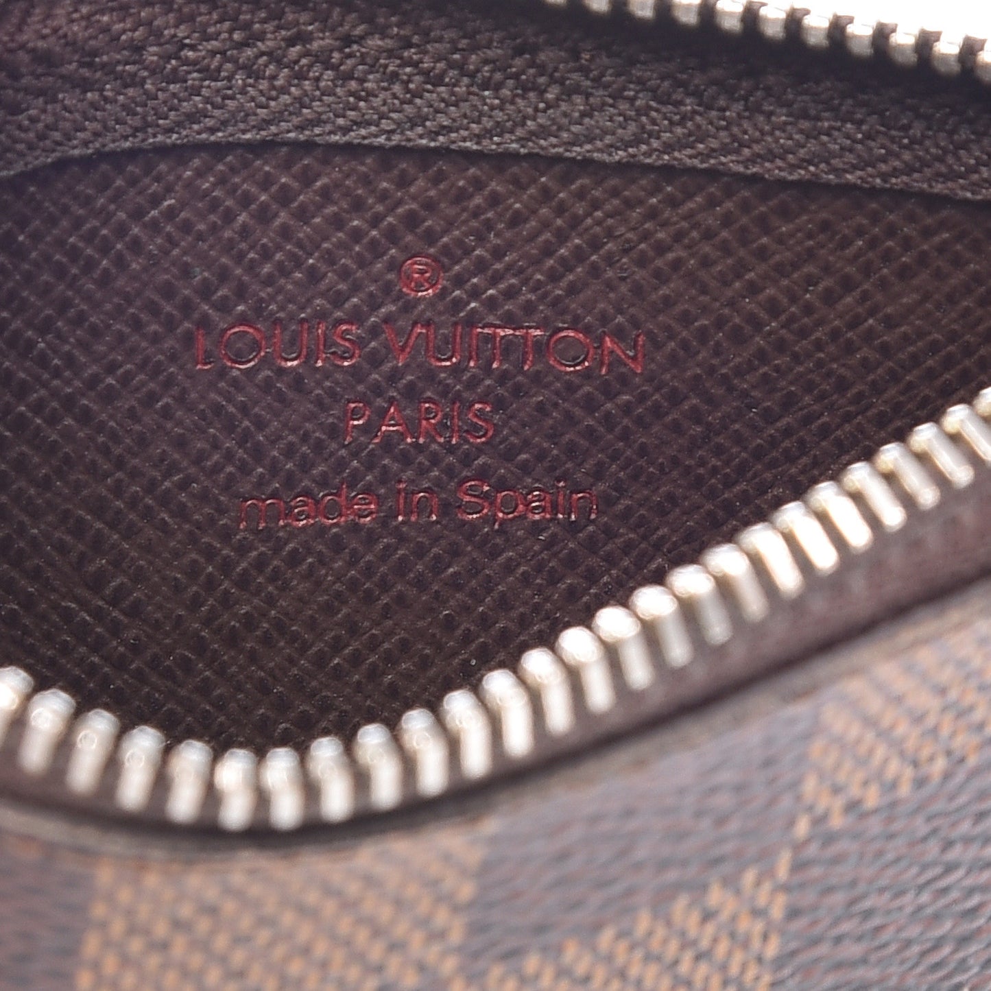Damier Ebene Key Pouch