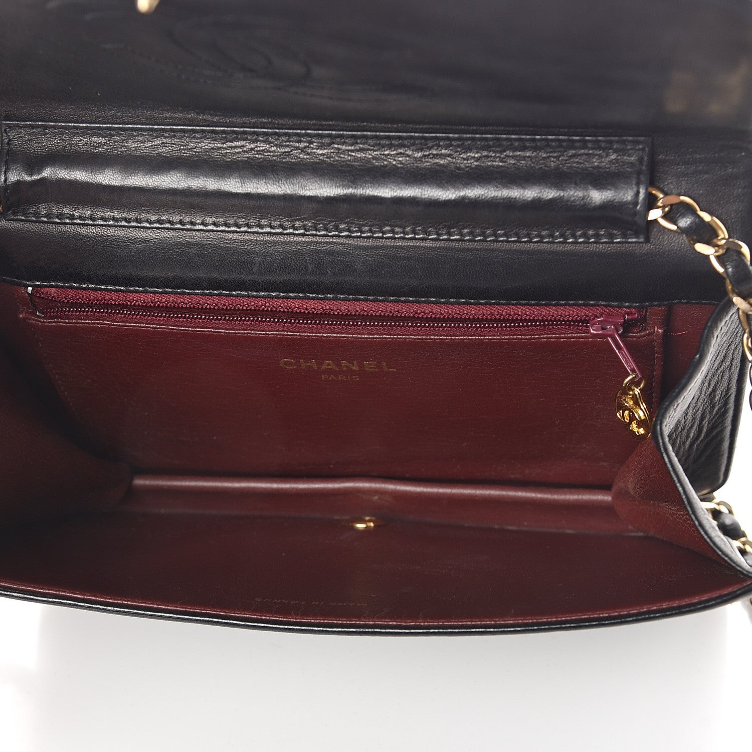 Chanel Lambskin Quilted Small Single Flap Black 4 of 11