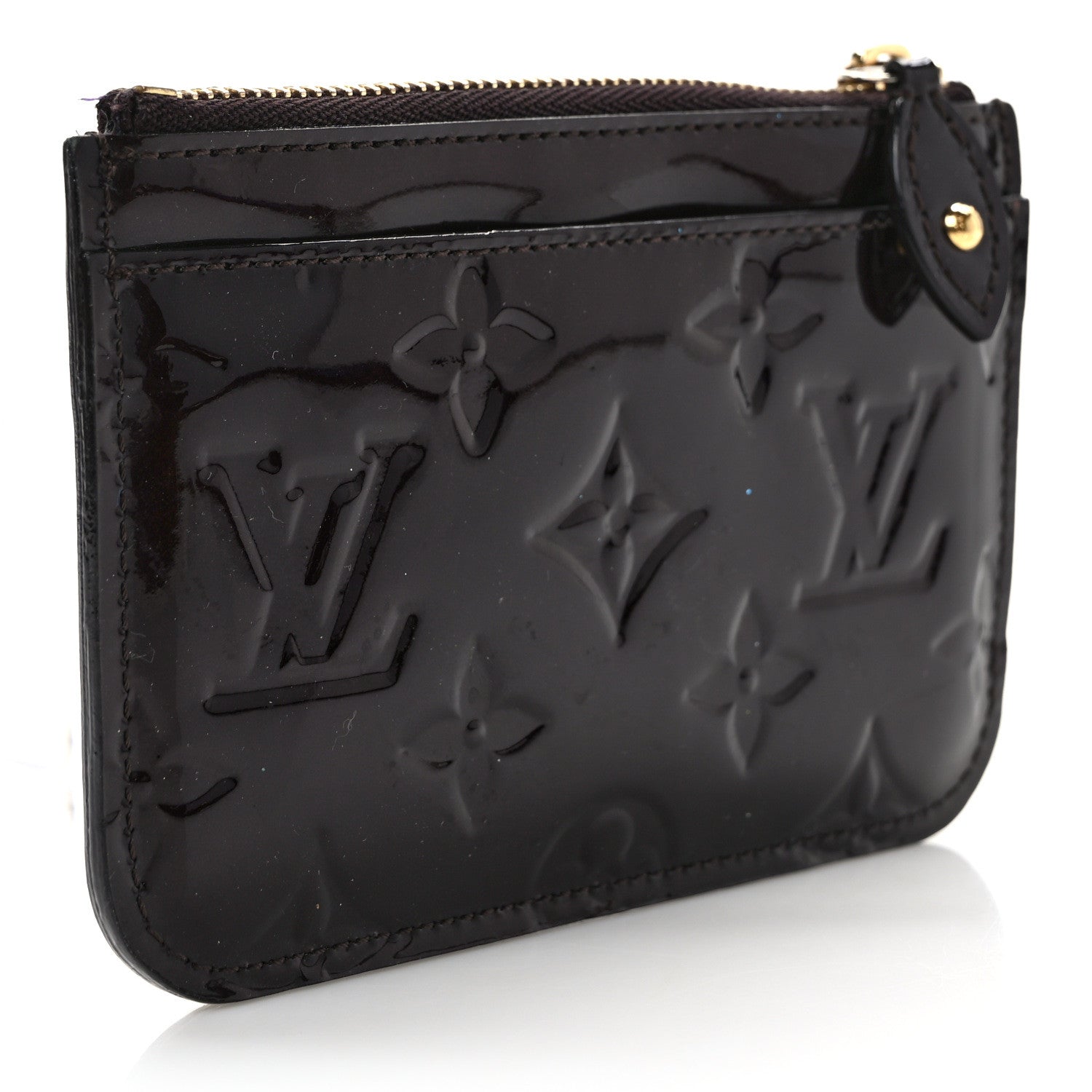 Louis Vuitton Vernis Key Pouch NM Amarante 3 of 6