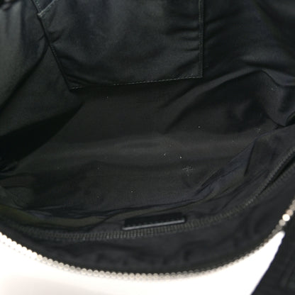 Gucci GG Supreme Monogram Web Messenger Bag Black 5 of 10