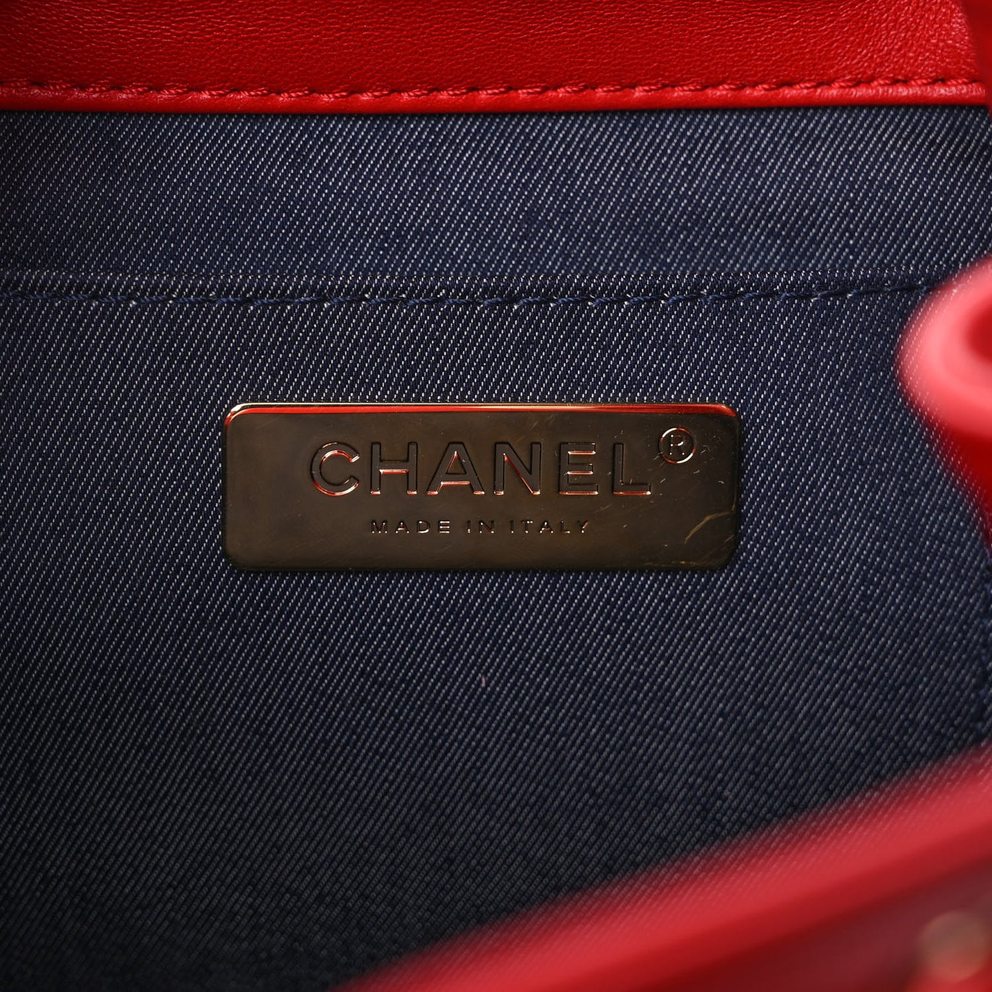 Lambskin CC Mania Backpack Red