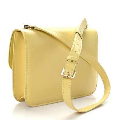 Saint Laurent Smooth Calfskin Carre Satchel Paille 3 of 9