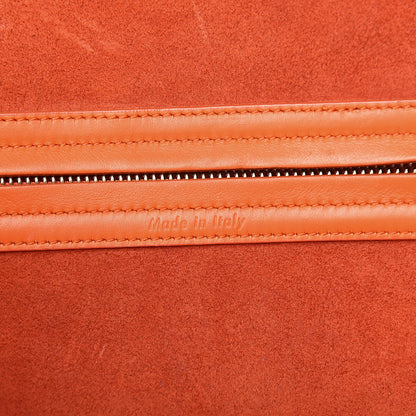 Celine Supple Calfskin Medium Phantom Luggage Orange 7 of 24