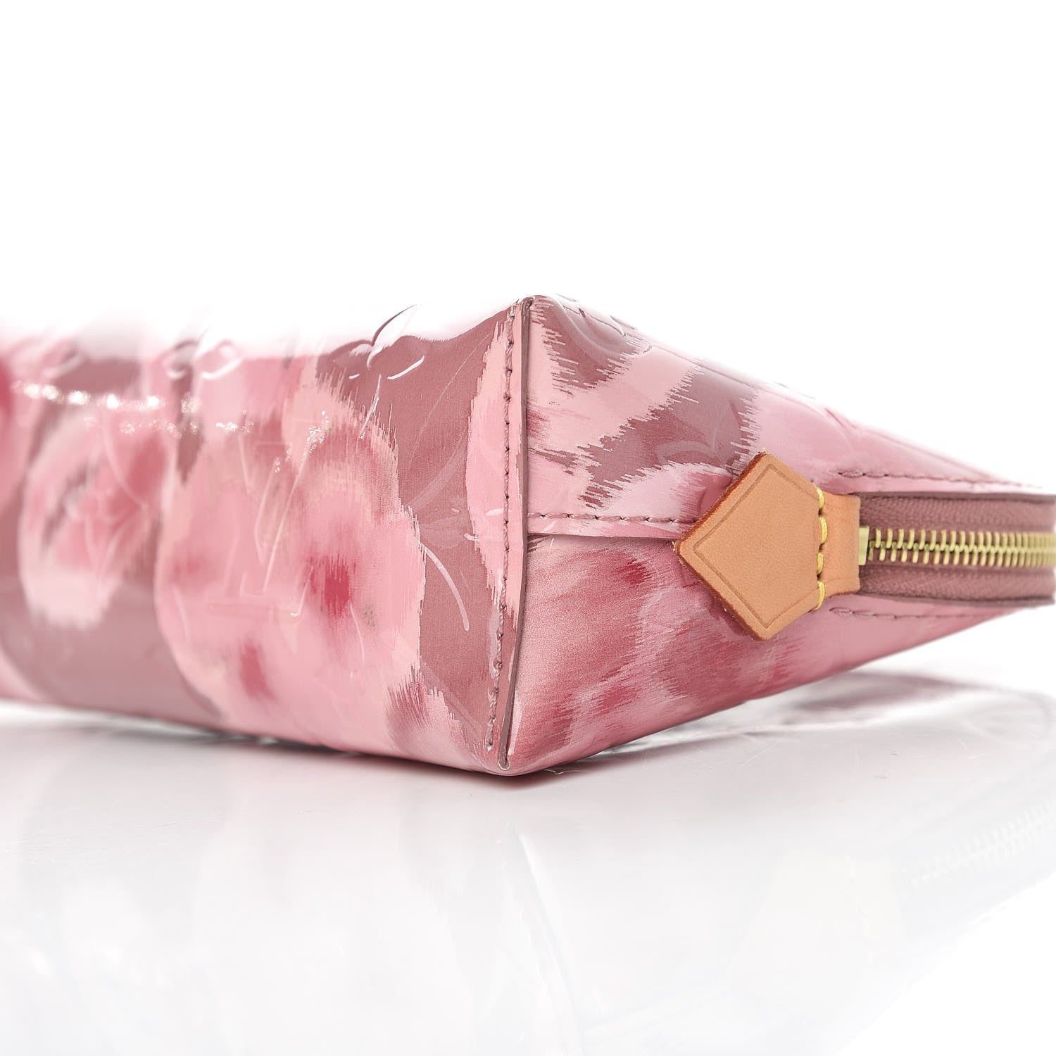 Louis Vuitton Vernis Ikat Cosmetic Pouch Rose Velours 8 of 8