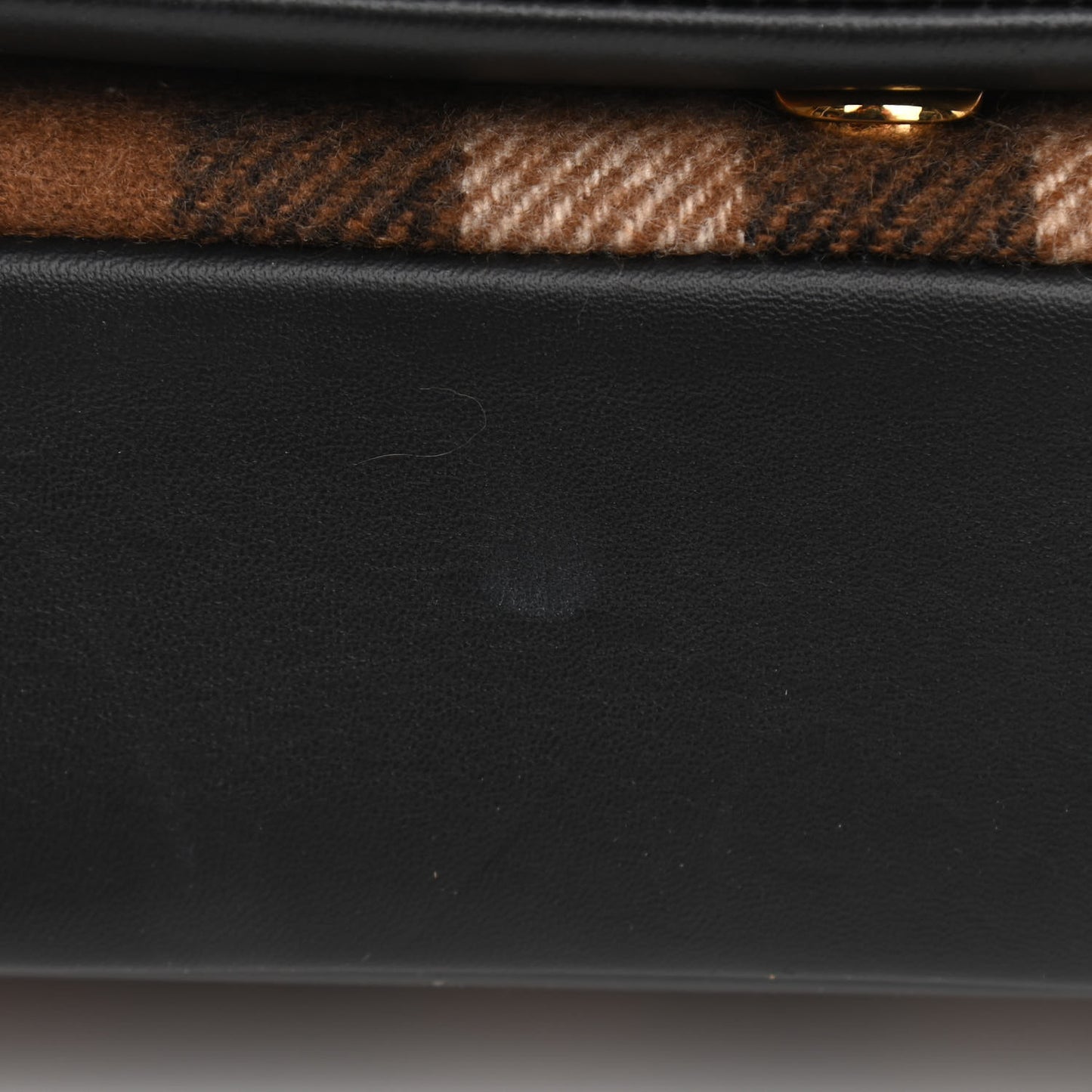 Check Cashmere Small Lola Bag Black