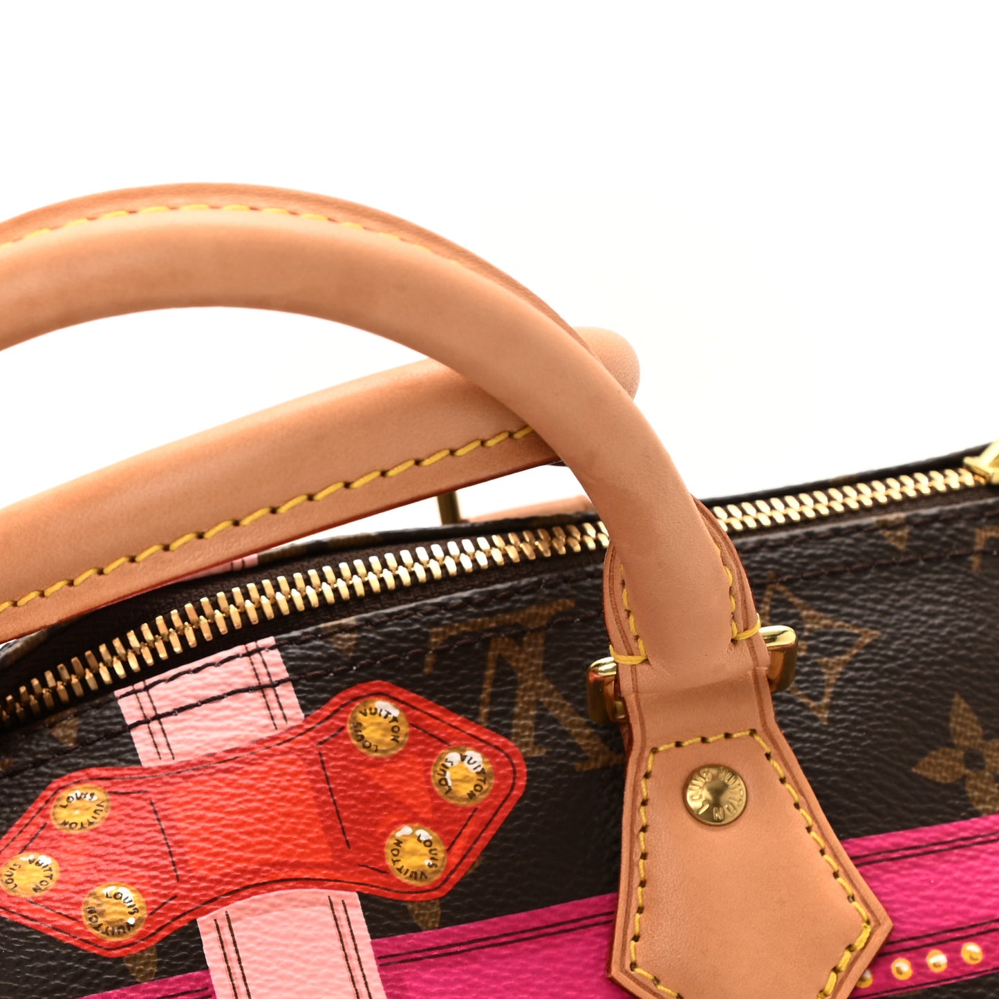 Monogram Summer Trunks Speedy Bandouliere 30