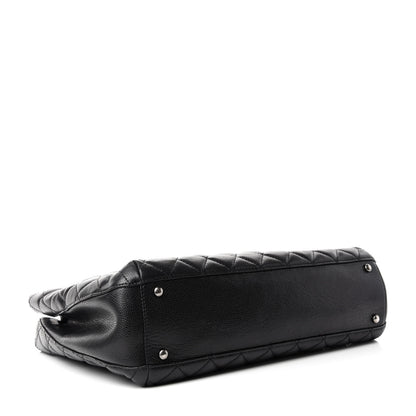 Chanel Caviar Quilted City Shopping Tote Black 4 of 10