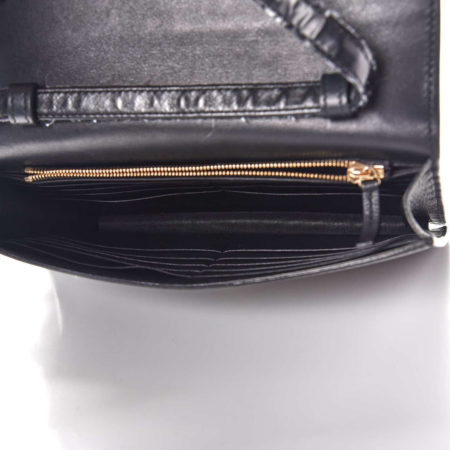 Calfskin Icon Wallet Black