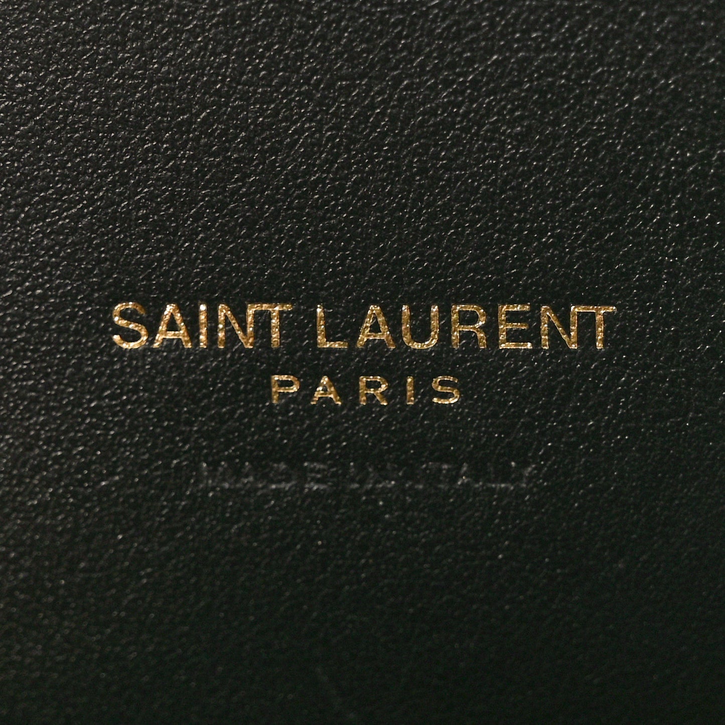 SAINT LAURENT Calfskin Nano Sac De Jour Black