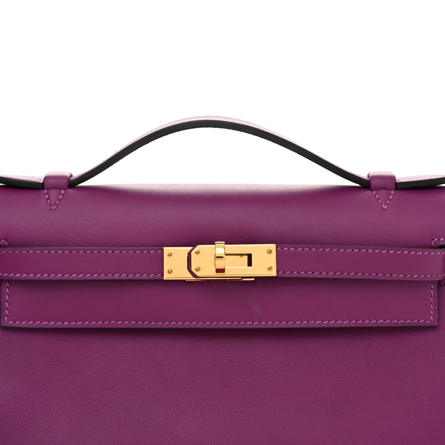 Hermes Swift Kelly Pochette Clutch Anemone 8 of 15
