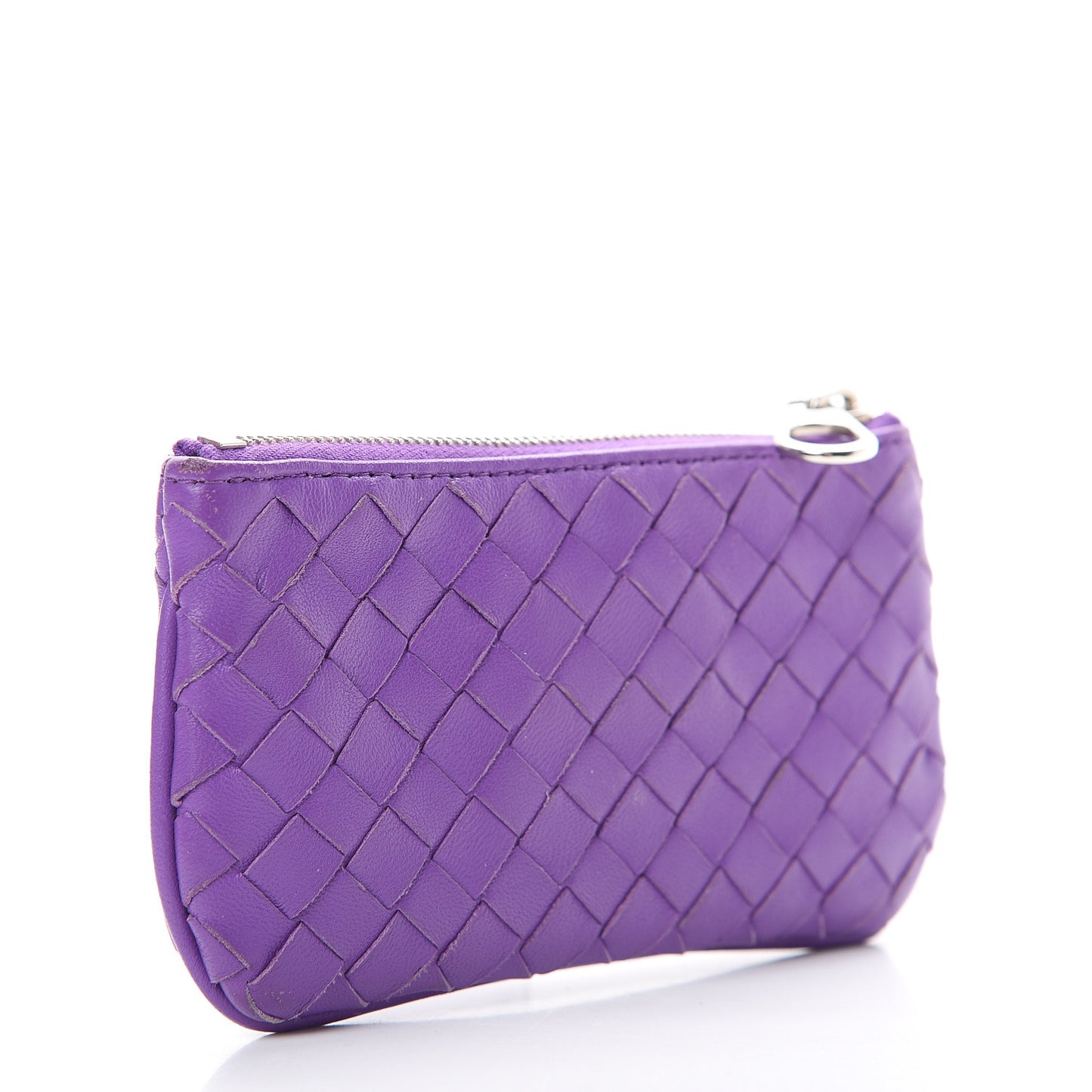 Nappa Intrecciato Key Case Byzantine