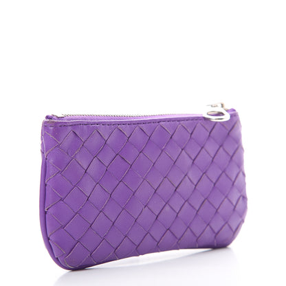 Bottega Veneta Nappa Intrecciato Key Case Byzantine 2 of 7