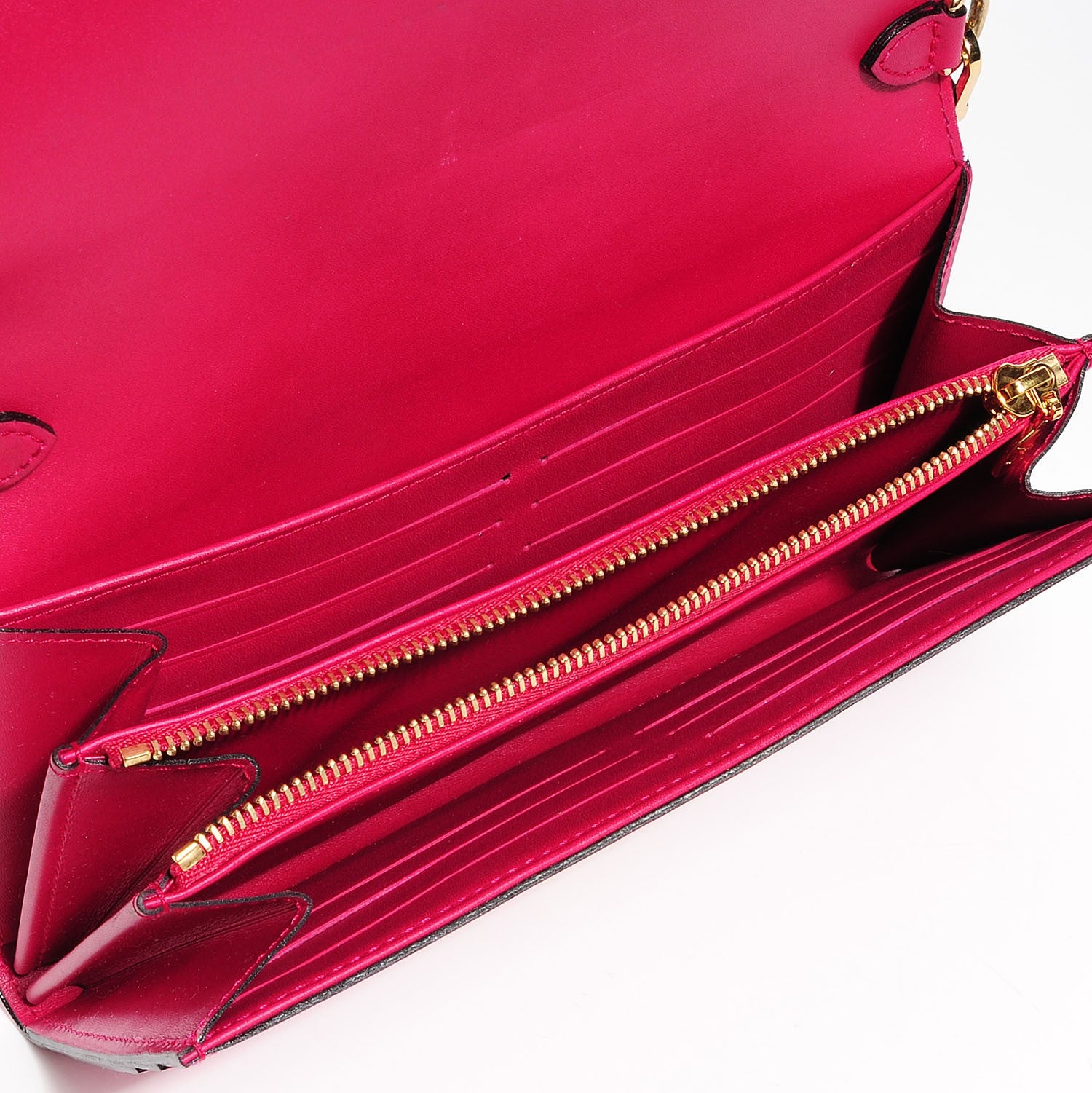 Louis Vuitton Vernis Chaine Wallet Rose Indien 5 of 7