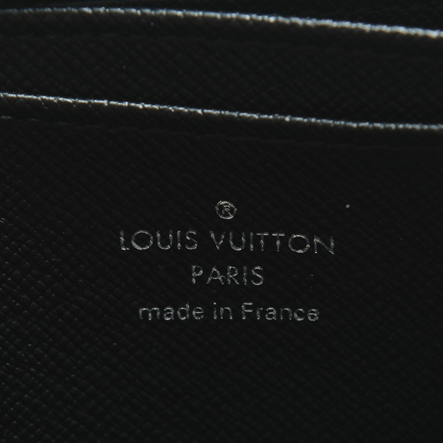 Louis Vuitton Epi Zippy Coin Purse Black 6 of 6