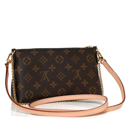 Louis Vuitton Monogram Pallas Clutch Blue Marine 3 of 13
