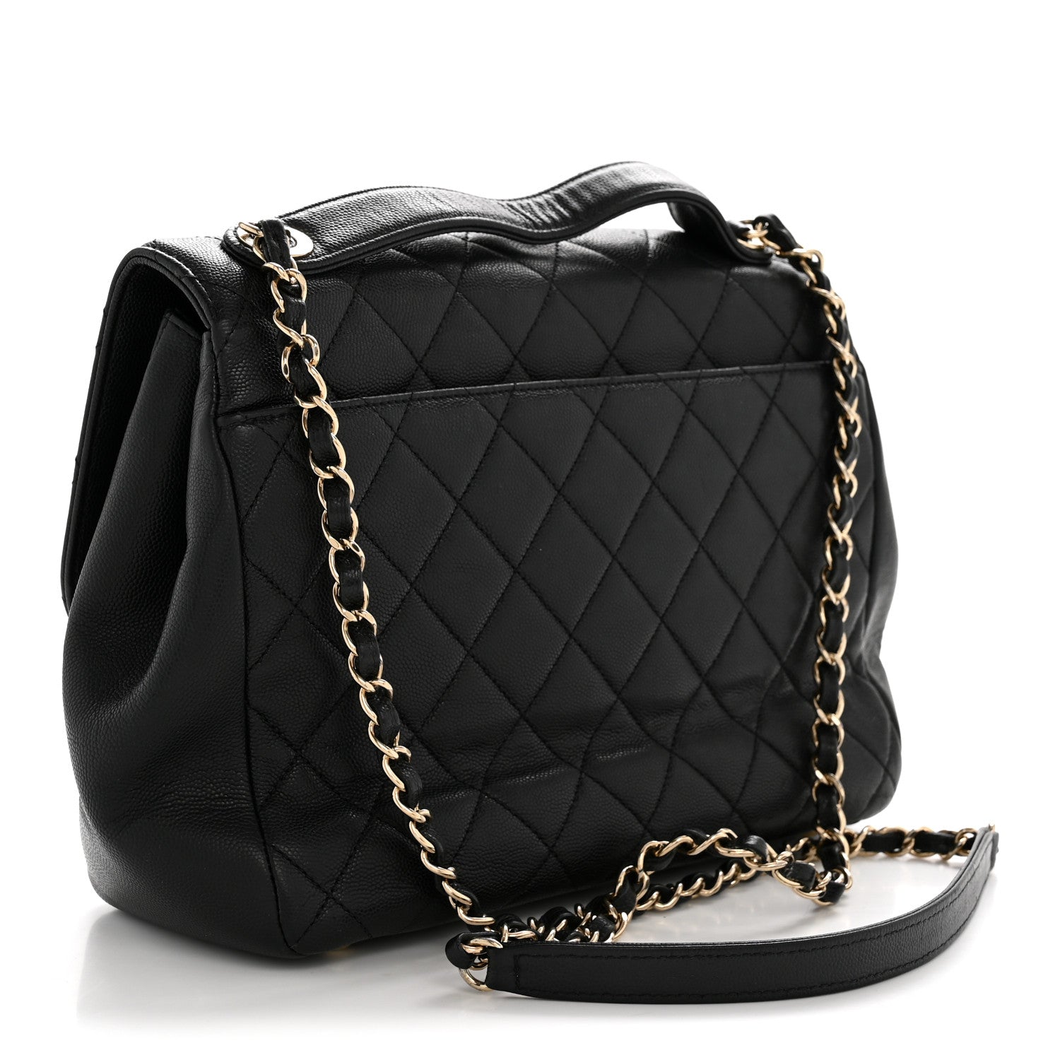 Chanel Caviar Quilted Large Business Affinity Flap Black 3 of 14