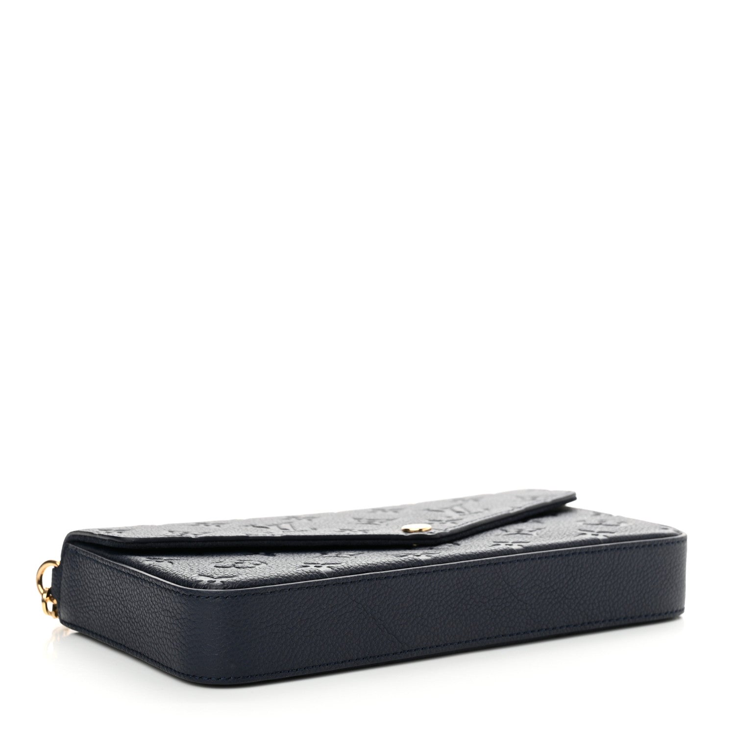 Louis Vuitton Empreinte Pochette Felicie Chain Wallet Navy 5 of 10